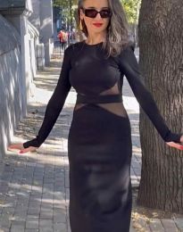 Rochie - cod 77057 - 1 - negru