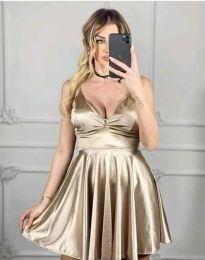 Rochie - cod 37706 - auriu