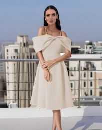 Rochie - cod 25080 - bej