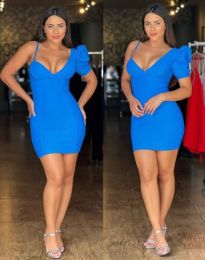 Rochie - cod 00890 - 3 - cer albastru