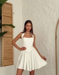 Rochie - cod 62980 - alb