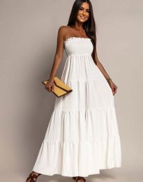Rochie - cod 72746 - alb