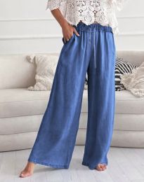 Pantaloni - cod 66689-1 - albastru închis