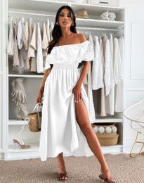 Rochie - cod 82796 - alb