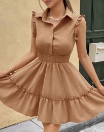 Rochie - cod 77686 - cappuccino