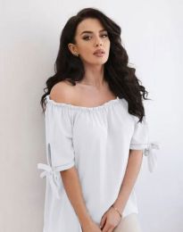 Bluza - cod 63066 - alb