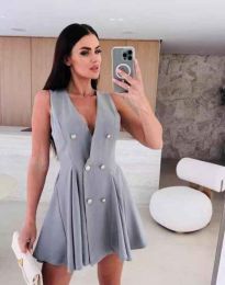 Rochie - cod 62216 - gri
