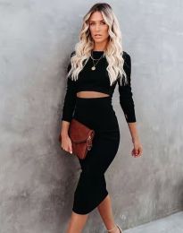 Rochie - cod 500899 - 3 - negru
