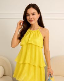 Rochie - cod 67365 - galben