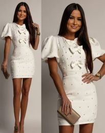 Rochie - cod 25076 - alb
