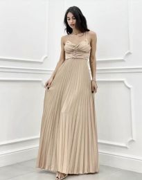 Rochie - cod 91346 - bej