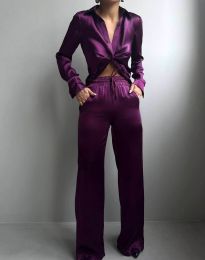 Pantaloni - cod 91399 - 4 - violet 
