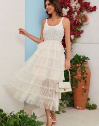 Rochie - cod 17530 - alb