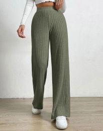 Pantaloni - cod 33064 - verde unt