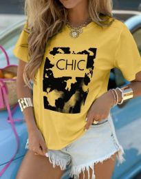 Tricou - cod 60056 - galben