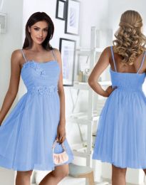 Rochie - cod 89456 - cer albastru