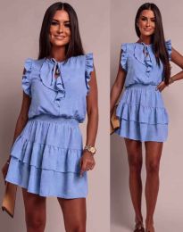 Rochie - cod 91636 - cer albastru