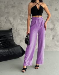 Pantaloni - cod 22182 - 2 - violet 