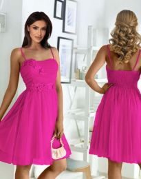 Rochie - cod 89456 - ciclamă
