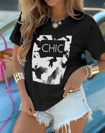 Tricou - cod 60056 - negru