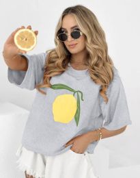 Tricou - cod 020202 - gri inchis
