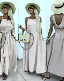 Rochie - cod 78886 - bej