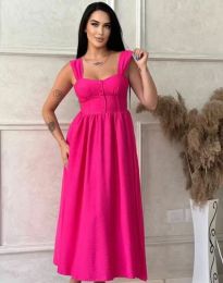Rochie - cod 91366 - ciclamă