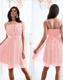 Rochie - cod 92596 - roz pal