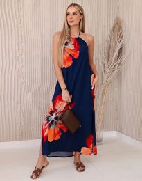 Rochie - cod 31988 - albastru închis