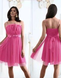 Rochie - cod 92596 - ciclamă