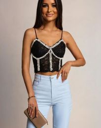Top - cod 20906 - negru