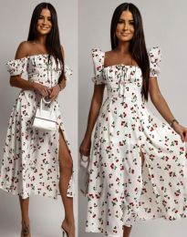 Rochie - cod 90836 - alb