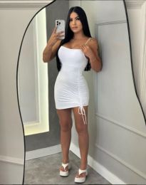 Rochie - cod 25256 - alb