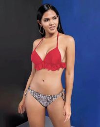 Costum de baie - cod 93380 - 3 - rosu