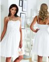 Rochie - cod 89456 - alb