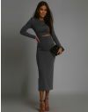 Rochie - cod 61226 - grafit