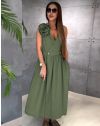 Rochie - cod 7830 - verde unt