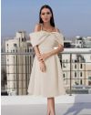 Rochie - cod 25080 - bej
