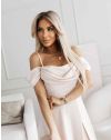 Rochie - cod 63726 - ecru