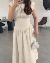 Rochie - cod 72656 - bej