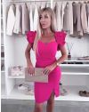 Rochie - cod 63176 - ciclamă