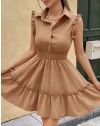Rochie - cod 77686 - cappuccino