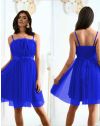 Rochie - cod 92596 - albastru închis