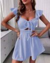 Rochie - cod 65038 - cer albastru