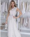 Rochie - cod 89656 - ecru