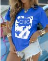 Tricou - cod 60056 - cer albastru
