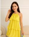 Rochie - cod 67365 - galben