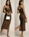 Rochie - cod 73096 - maro