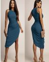 Rochie - cod 72886 - cer albastru