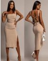 Rochie - cod 72426 - bej